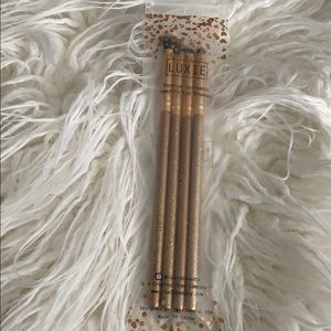 NEW Luxie Brushes -Sparkly Gold